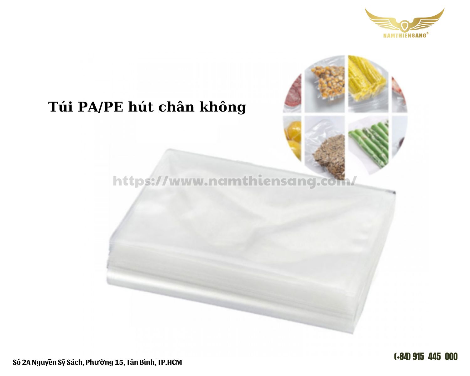 Túi PA/PE Hút Chân Không